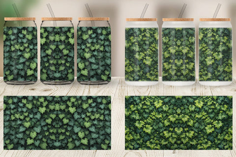 Glass Can Ivy Wall Sublimation artnoy 
