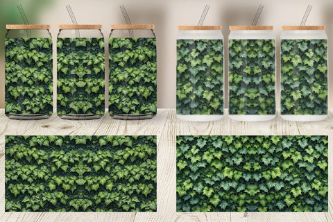 Glass Can Ivy Wall Sublimation artnoy 