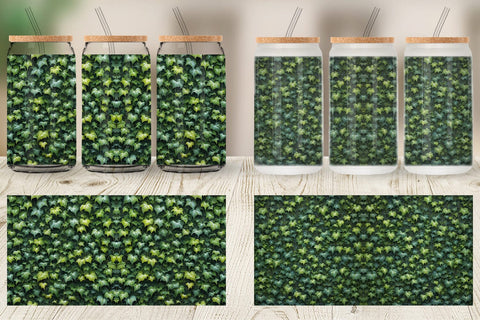 Glass Can Ivy Wall Sublimation artnoy 