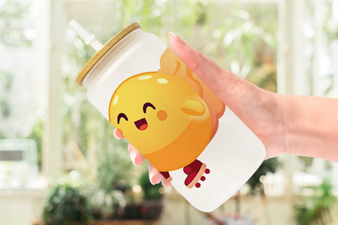 Glass Can Kawaii Creepy Club Sublimation artnoy 