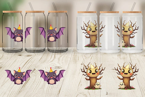 Glass Can Kawaii Creepy Club Sublimation artnoy 