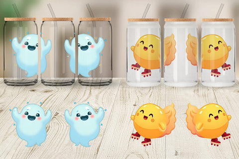 Glass Can Kawaii Creepy Club Sublimation artnoy 