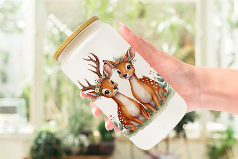 Glass Can Kindred Ribbons Sublimation artnoy 
