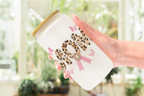 Glass Can Luxury Watercolor MOM Pearl Sublimation artnoy 