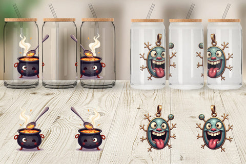 Glass Can Magic Potions Sublimation artnoy 