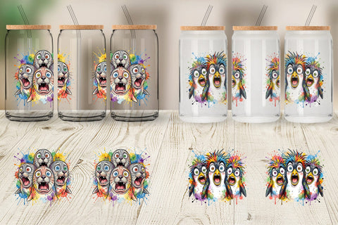 Glass Can Melting Arctic Animals Heatwave Sublimation artnoy 