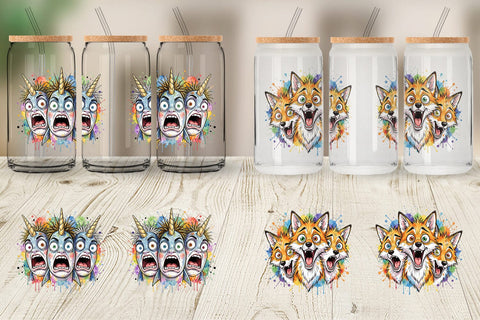 Glass Can Melting Arctic Animals Heatwave Sublimation artnoy 