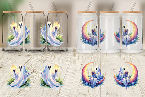 Glass Can Midnight Espresso Magic Art Sublimation artnoy 