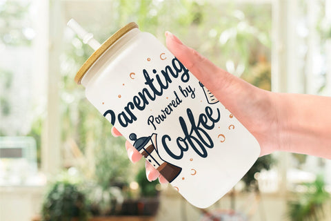 Glass Can Mom Humor Quotes Sublimation artnoy 