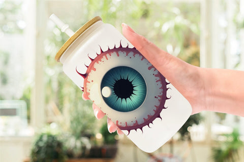 Glass Can Monster Mashups Sublimation artnoy 
