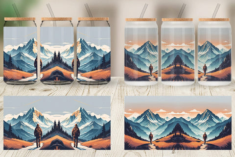 Glass Can Mountain Sublimation artnoy 