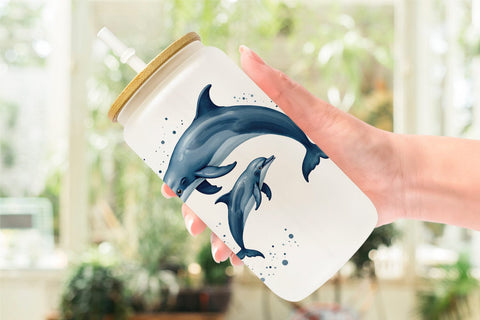 Glass Can Ocean Wonders Sublimation artnoy 