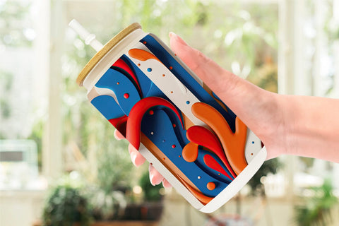 Glass Can Organic Flow Sublimation artnoy 