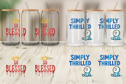 Glass Can Passive Aggressive Positivity Pastel Snark Sublimation artnoy 