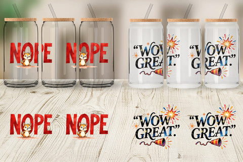 Glass Can Passive Aggressive Positivity Pastel Snark Sublimation artnoy 