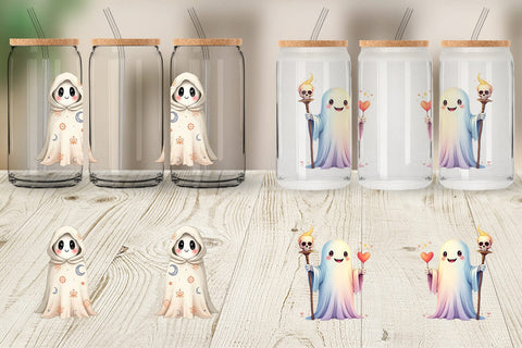Glass Can Pastel Necromancer Ghost Sublimation artnoy 