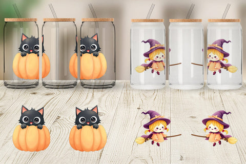 Glass Can Pastel Spook Parade Sublimation artnoy 