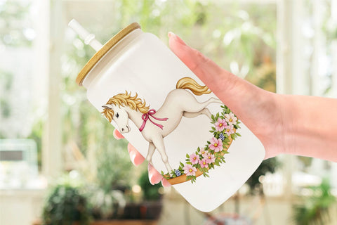 Glass Can Pastel Toyland Sublimation artnoy 