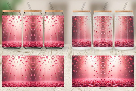 Glass Can Petal Rain Sublimation artnoy 