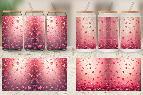 Glass Can Petal Rain Sublimation artnoy 