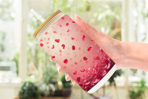 Glass Can Petal Rain Sublimation artnoy 