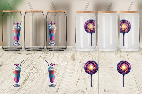 Glass Can Planetary Sweets Sublimation artnoy 