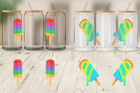 Glass Can Popsicle Sublimation artnoy 