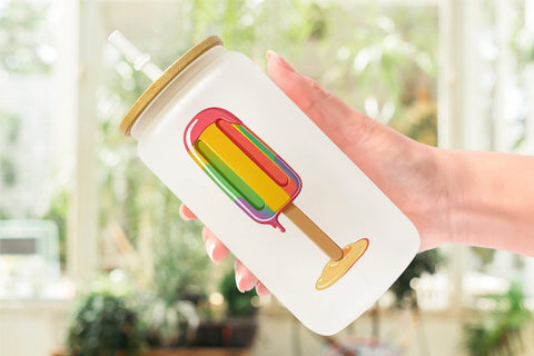 Glass Can Popsicle Sublimation artnoy 