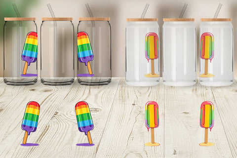 Glass Can Popsicle Sublimation artnoy 