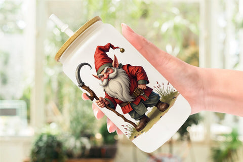 Glass Can Post-Apocalyptic Paddy Wasteland St. Patrick's Sublimation artnoy 