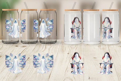 Glass Can Pro Esports Gamer Ghost Sublimation artnoy 