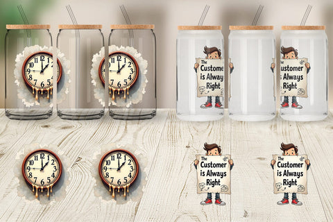 Glass Can Retail Warrior Sublimation artnoy 