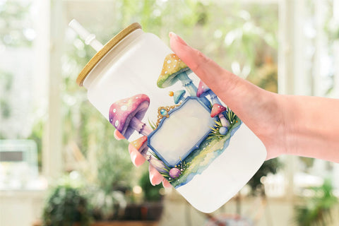 Glass Can Retro Teacher Design Sublimation artnoy 