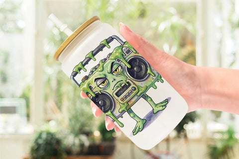 Glass Can Sarcastic Beach Gear Sublimation artnoy 