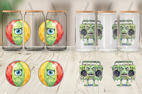 Glass Can Sarcastic Beach Gear Sublimation artnoy 