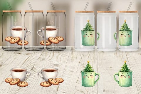 Glass Can Sarcastic Coffee Sublimation artnoy 