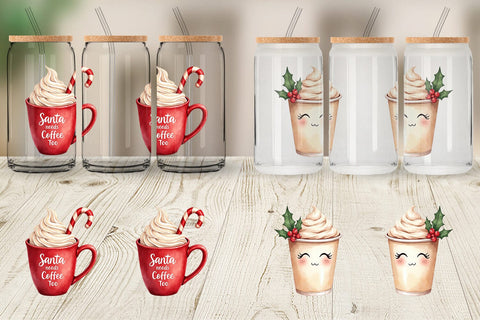 Glass Can Sarcastic Coffee Sublimation artnoy 