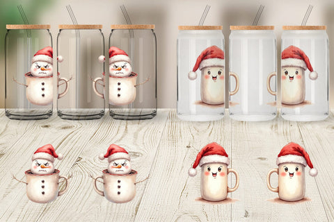 Glass Can Sarcastic Coffee Sublimation artnoy 