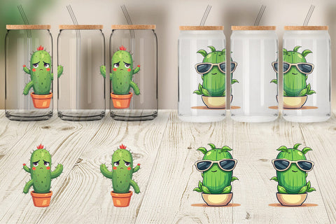Glass Can Sarcastic Houseplants Sublimation artnoy 