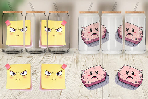 Glass Can Sarcastic Study Buddies Sublimation artnoy 