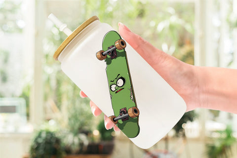 Glass Can Sarcastic Transport Squad Sublimation artnoy 