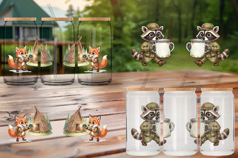 Glass Can Serious Survivalist Animal SVG artnoy 