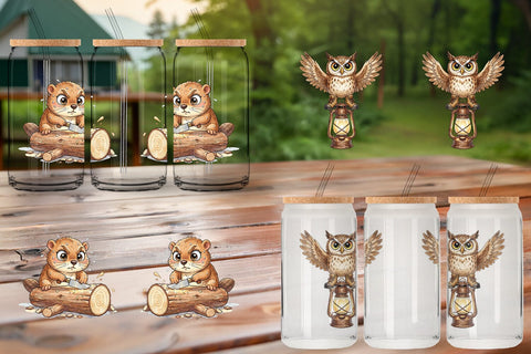 Glass Can Serious Survivalist Animal SVG artnoy 