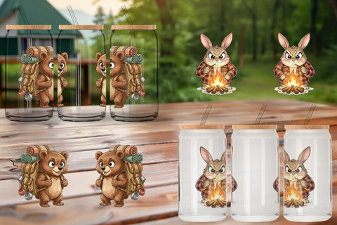 Glass Can Serious Survivalist Animal SVG artnoy 