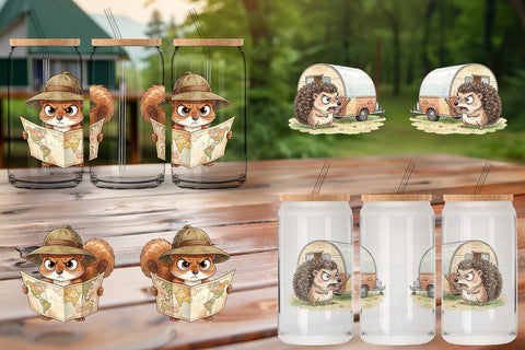 Glass Can Serious Survivalist Animal SVG artnoy 