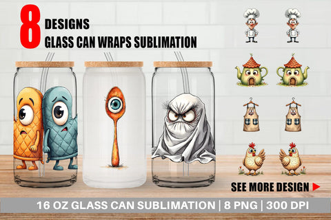 Glass Can Skeptical Linens Sublimation artnoy 