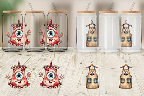 Glass Can Skeptical Linens Sublimation artnoy 
