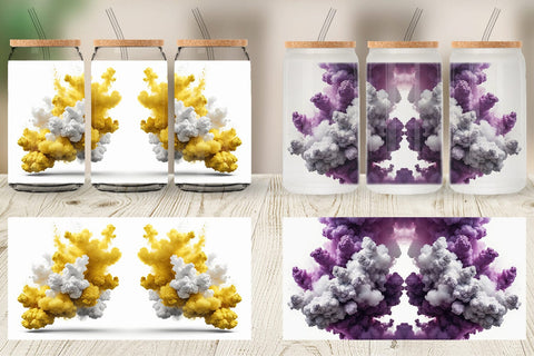 Glass Can Smoke Realistic Sublimation artnoy 