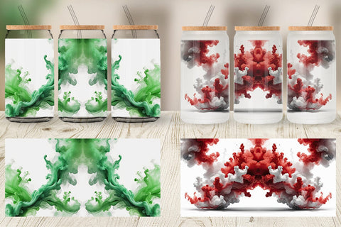 Glass Can Smoke Realistic Sublimation artnoy 