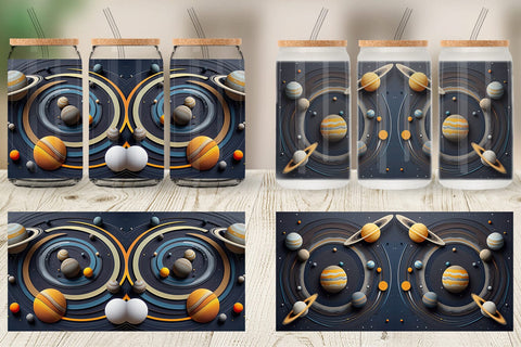 Glass Can Solar System Sublimation artnoy 